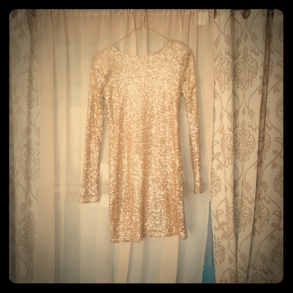 Cute gold dress
